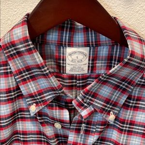 Brooks Brothers Plaid Dress Shirt